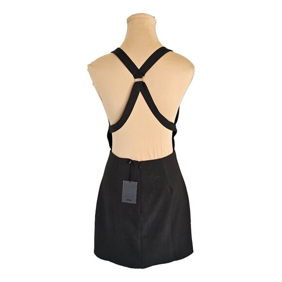 NBD X Revolve NWT Do Anything Black Mini Dress Sz S - Picture 8 of 11